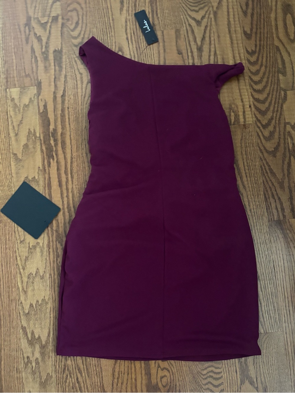 Lulu's One-Shoulder Ruched Bodycon Dress - Picture 2 of 3